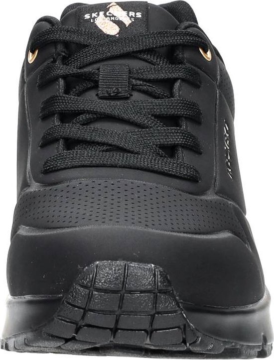 Skechers - maat 32- Uno Gen1 - Shimmer Away Meisjes Sneakers - Zwart