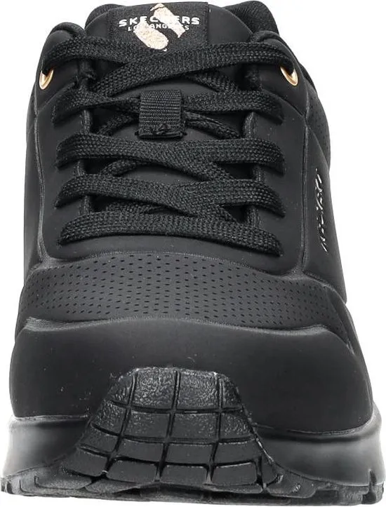 Skechers - maat 32- Uno Gen1 - Shimmer Away Meisjes Sneakers - Zwart