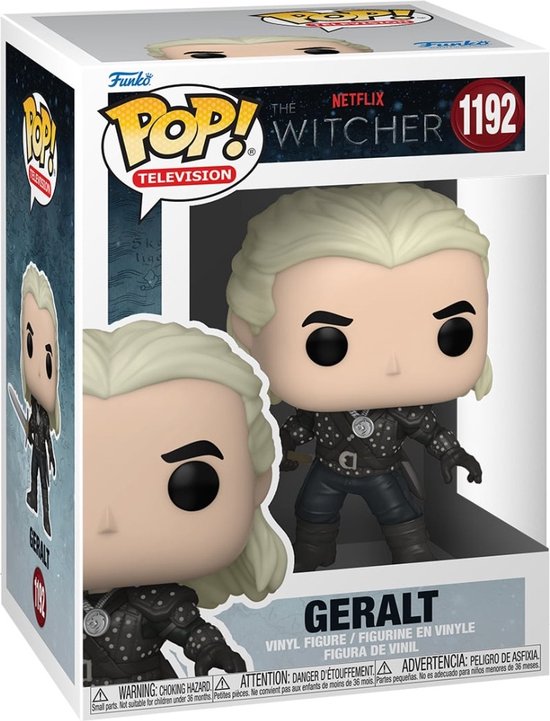Funko Geralt - Funko Pop! TV - The Witcher Figuur - 9cm