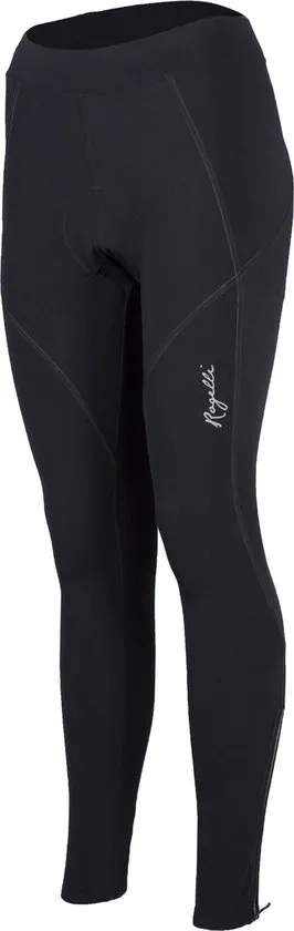 Rogelli Dames Tight Lucette - Wielertight Zwart - Maat L