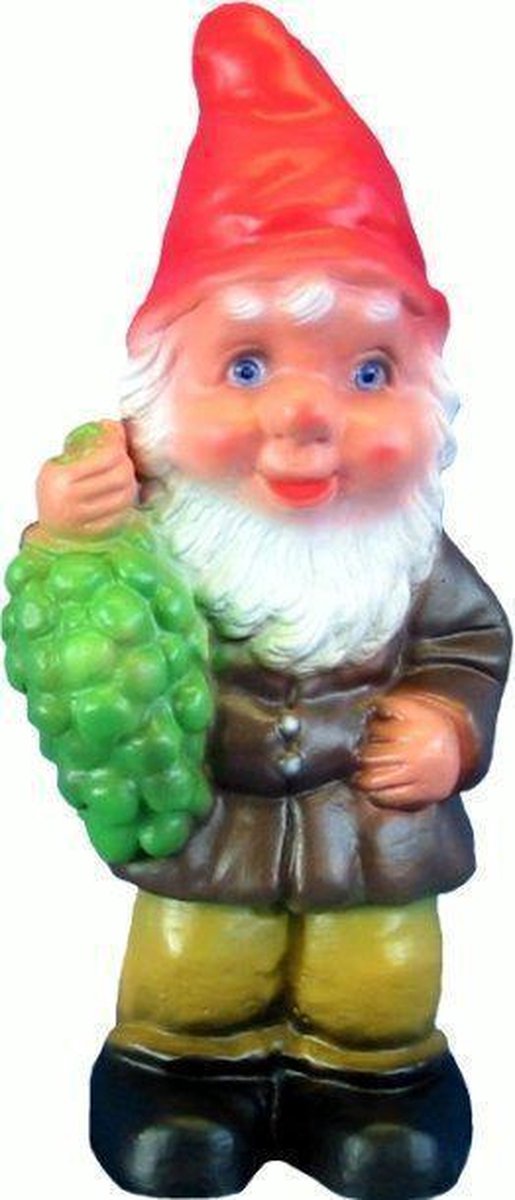 tuinman, druiven, gnom, tuinfiguur, groene druiven, reliëf gnome
