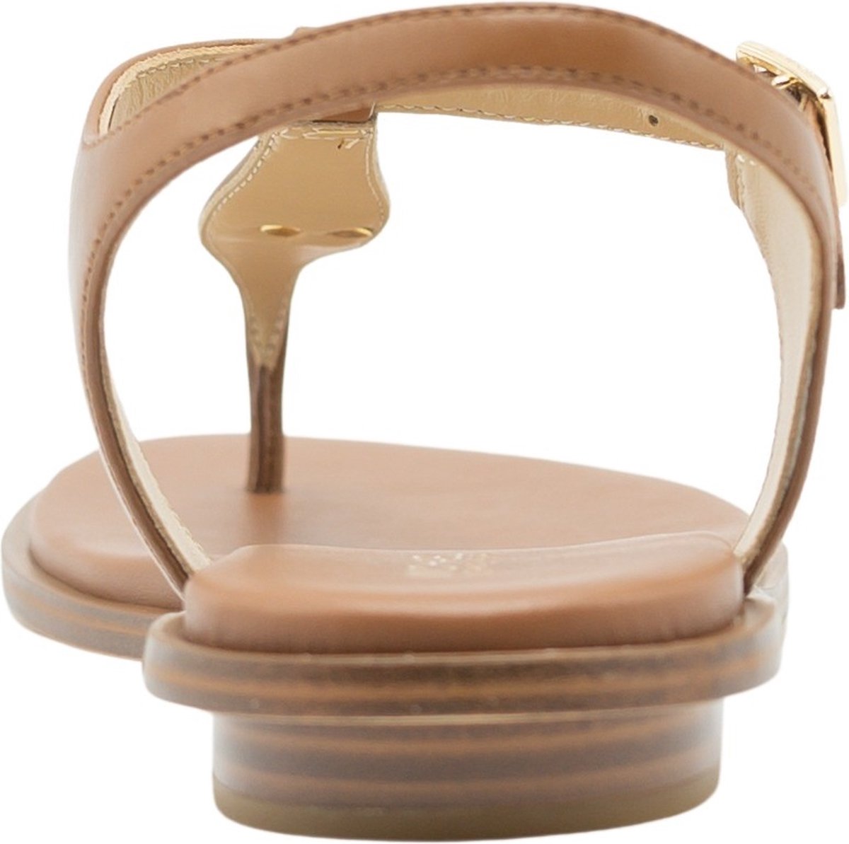 Michael Kors - Maat 36 - Plate Thong Dames Sandalen - Bruin