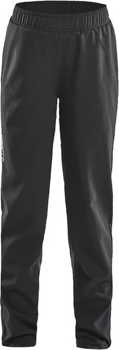 Craft Rush Wind Pants kinderen - 134/140 - Sportbroeken - zwart - Unisex