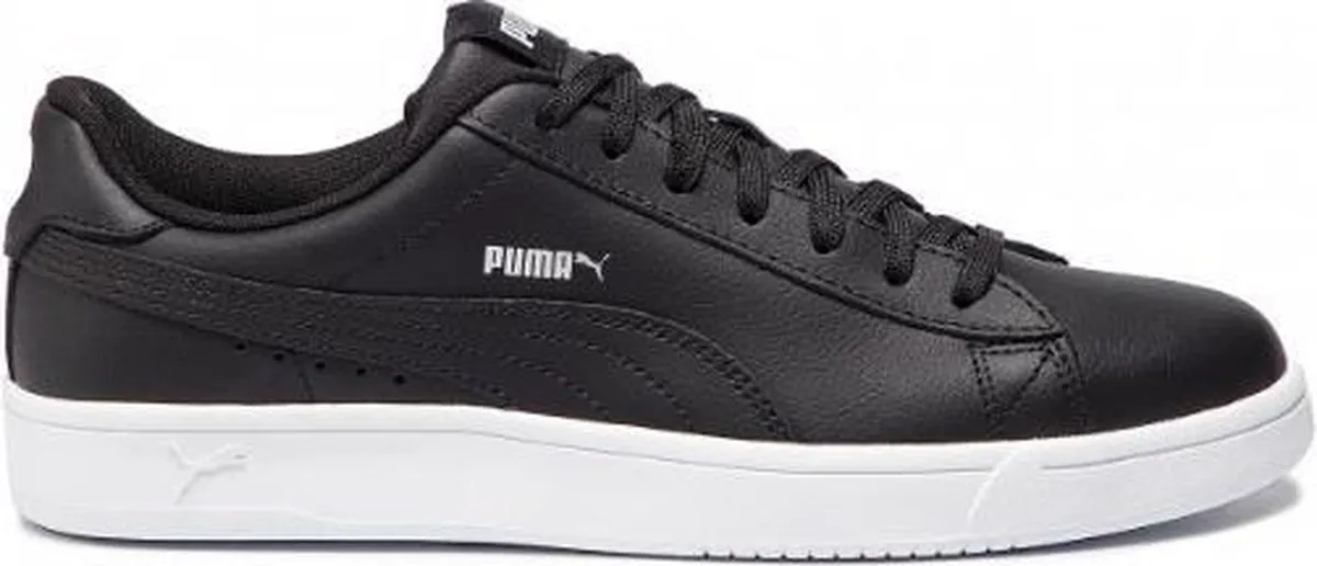 PUMA Court Breaker Derby L  - Maat 40 -Sneakers Unisex - Puma Black / Silver / Puma White
