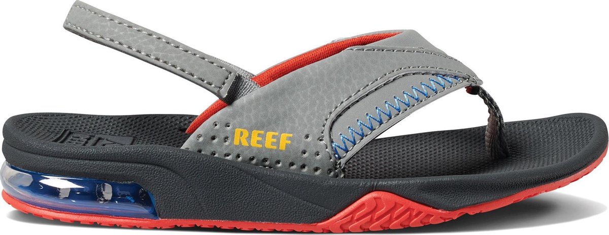 Reef Little Fanning Jongens Slippers - Maat 19.20 - Red/Yellow