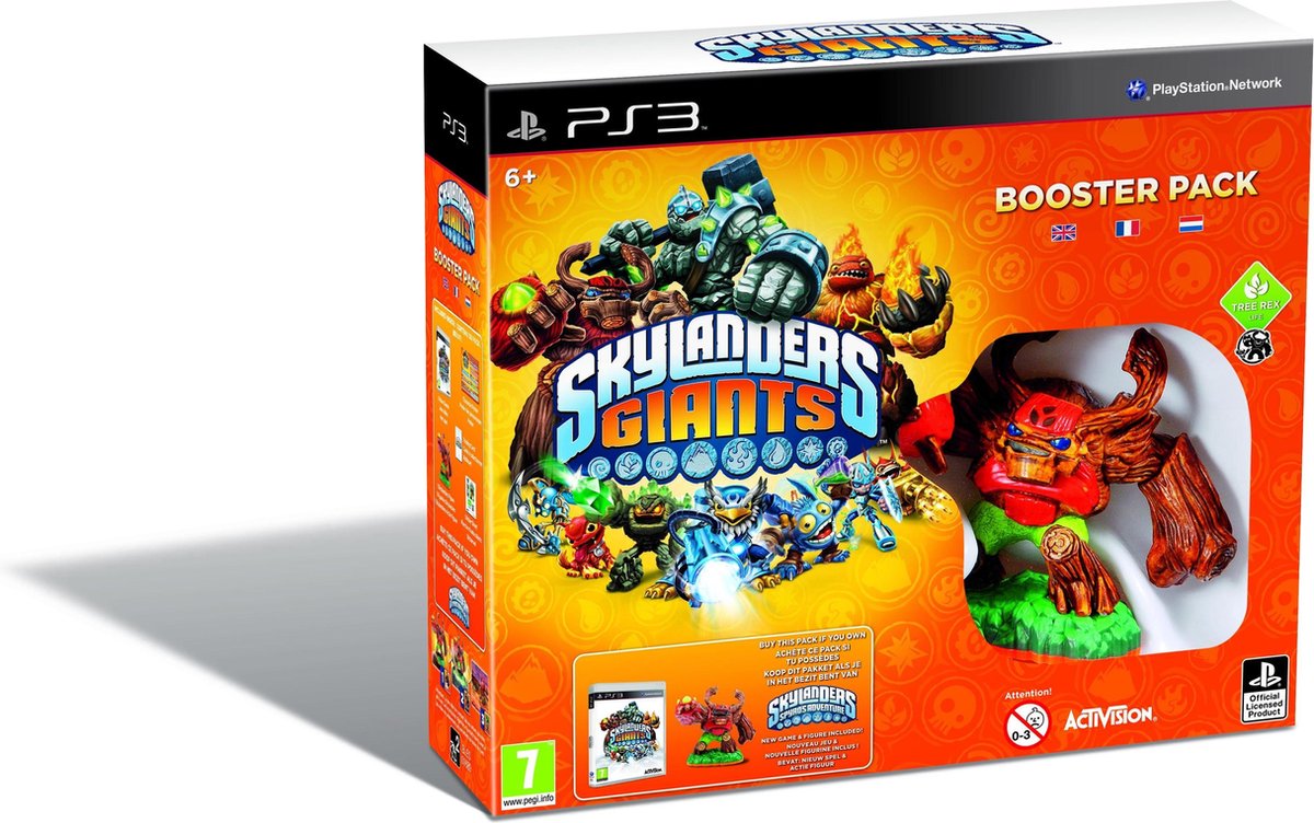 ps4, skylanders, giants, booster pack, figures