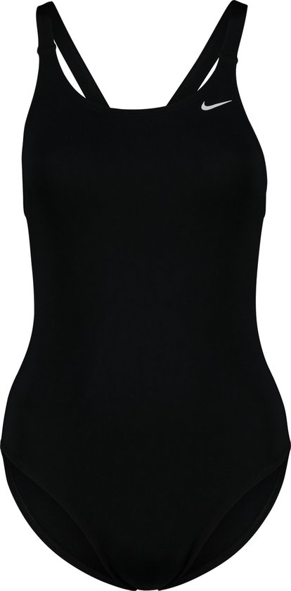 Nike Maat 40  Hydrastrong Solids Fastback One Piece Sportbadpak Dames - Zwart