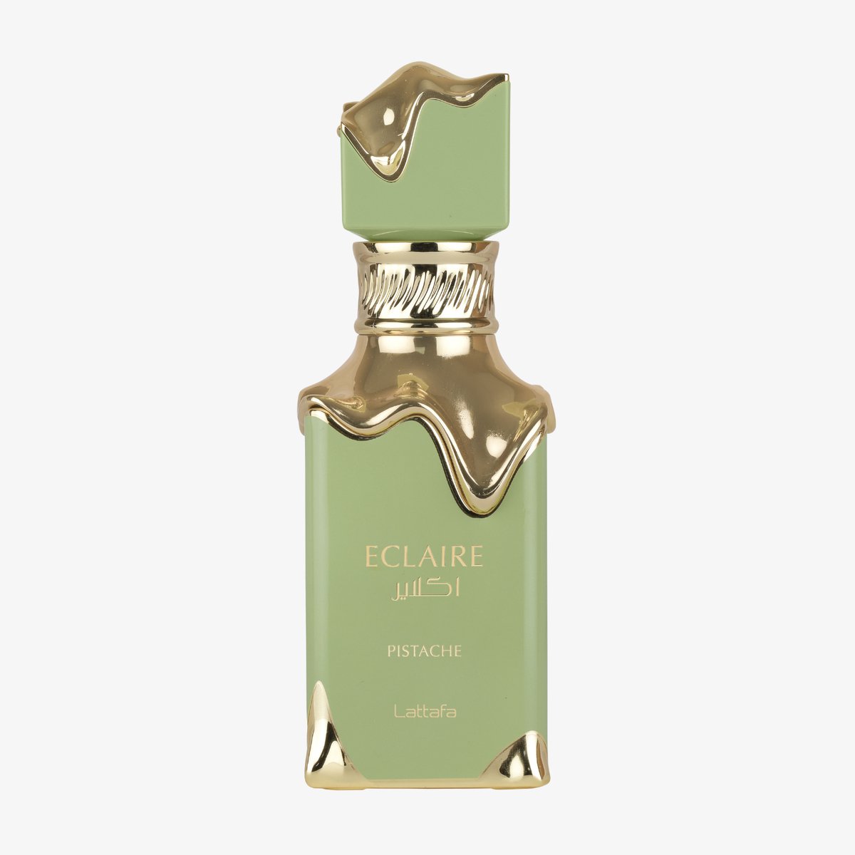 parfum, fris, flacon, groen, goud