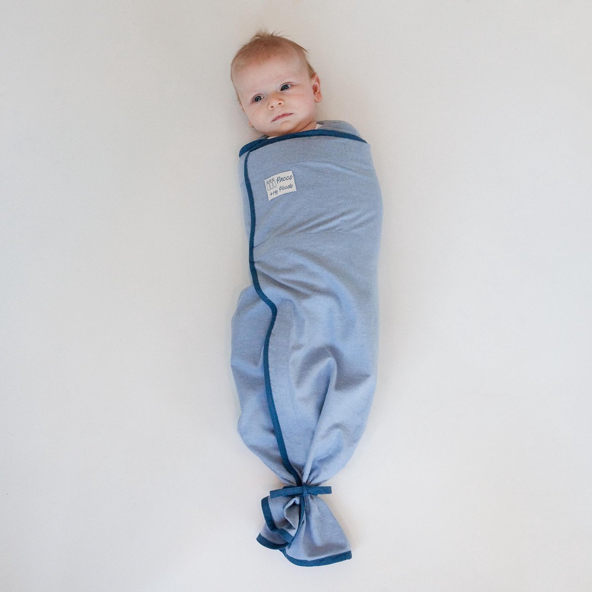 Pacco Piccolo Inbakerdoek - 4 tot 7 kg - blauw