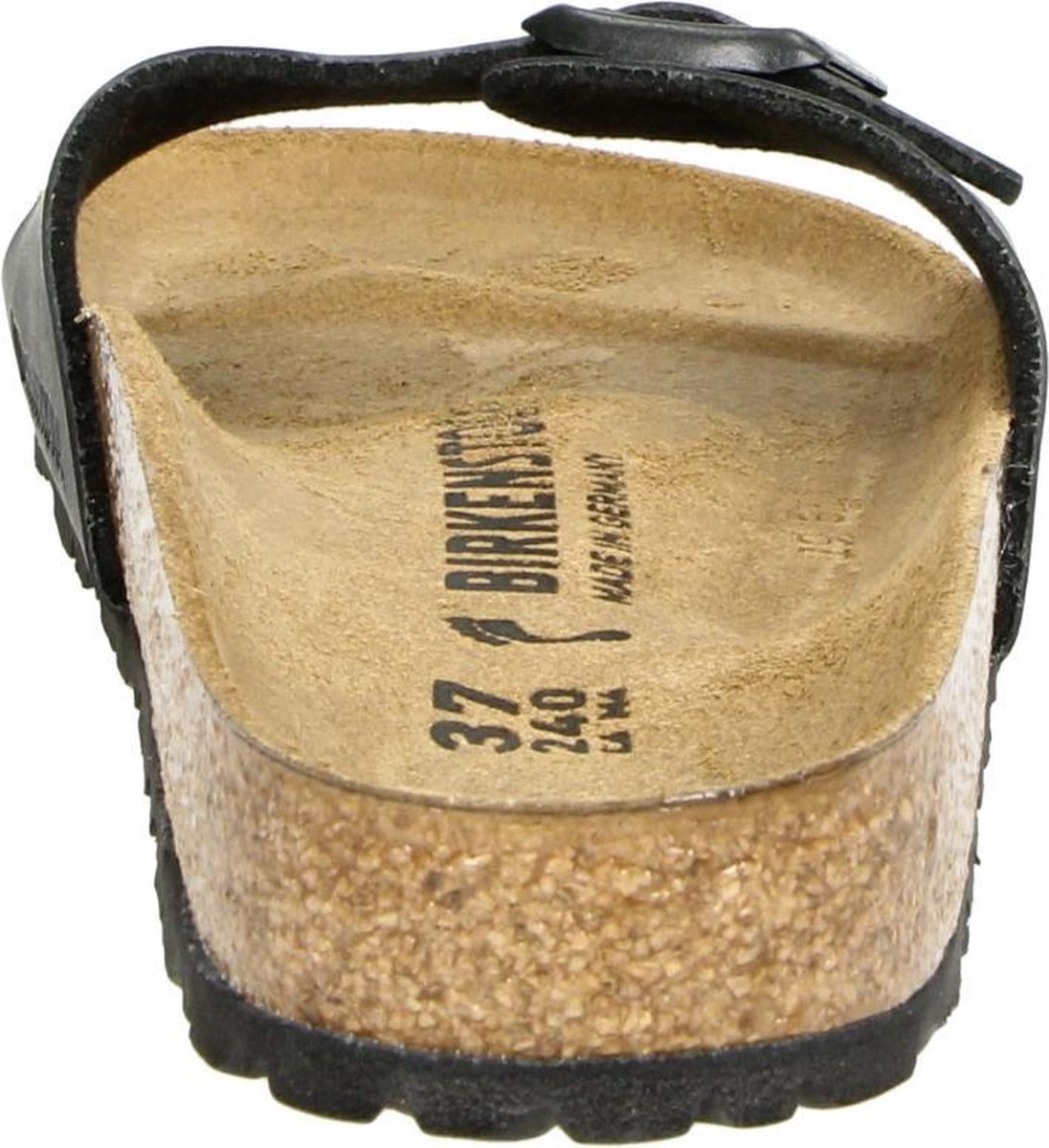 Birkenstock Madrid - 37 - Dames Slippers Small fit - Black