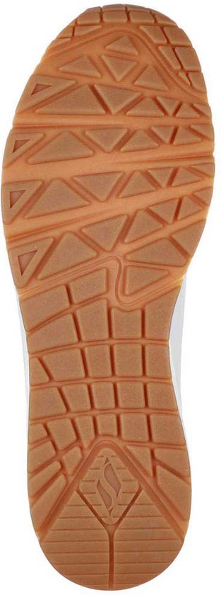 Skechers Uno  - Maat 45 - Stand On Air Heren Sneakers - Wit