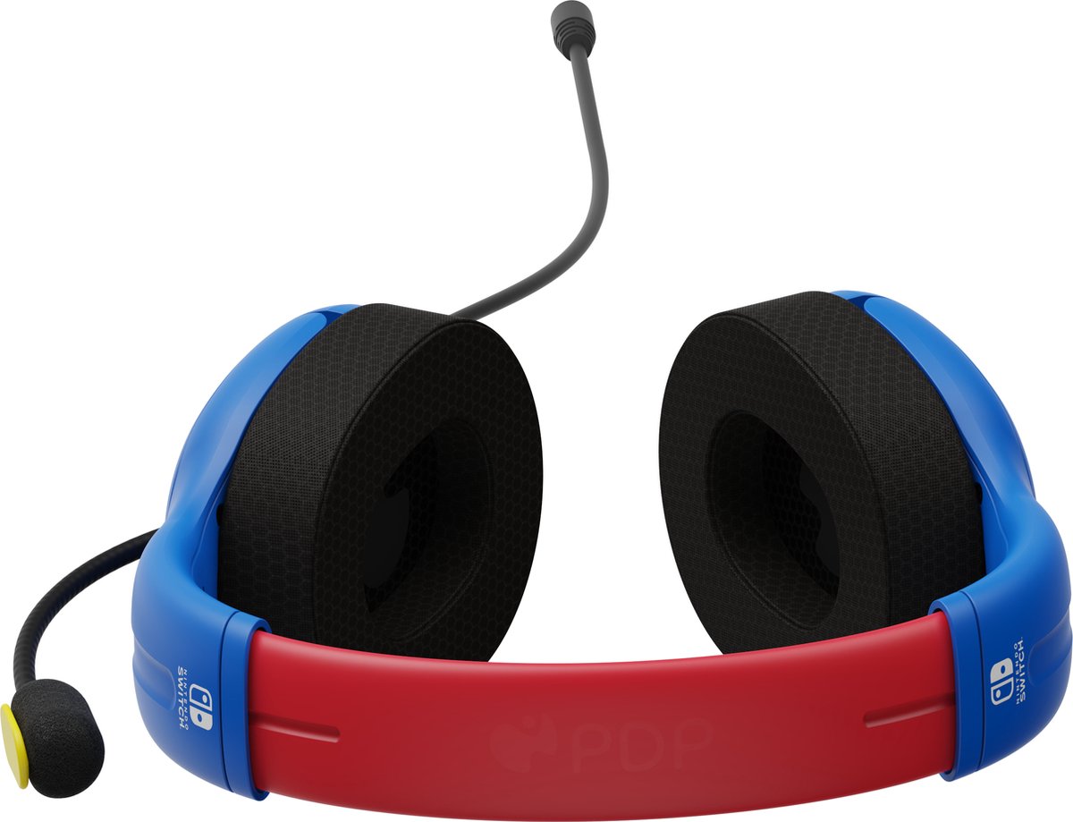 PDP Gaming LVL40 Airlite - Gaming Headset - Nintendo Switch - Mario