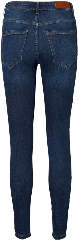 jeans, donkerblauw, broek, spijkerbroek, back pockets