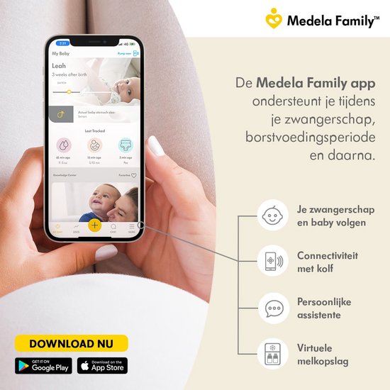 Medela - Maat M - Hands-free™ kolf bh - Kolf bh voor handsfree kolven - Easy Expression bustier - St