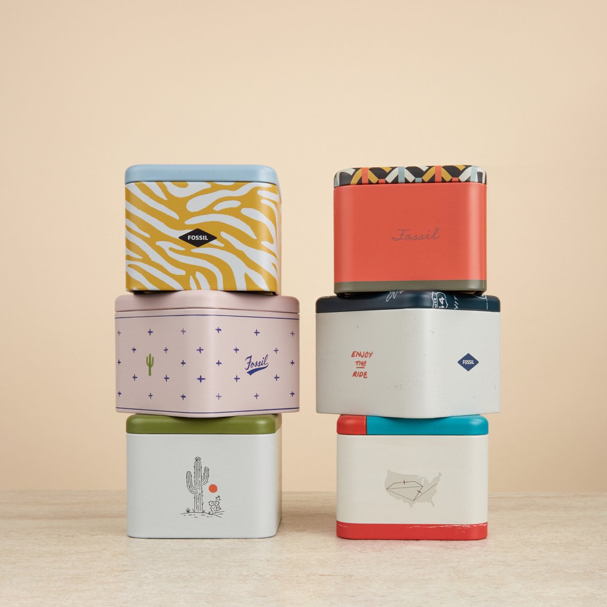 Fossil Carlie Mini Horloge ES4701 Dameshorloge 28 mm - Bruin