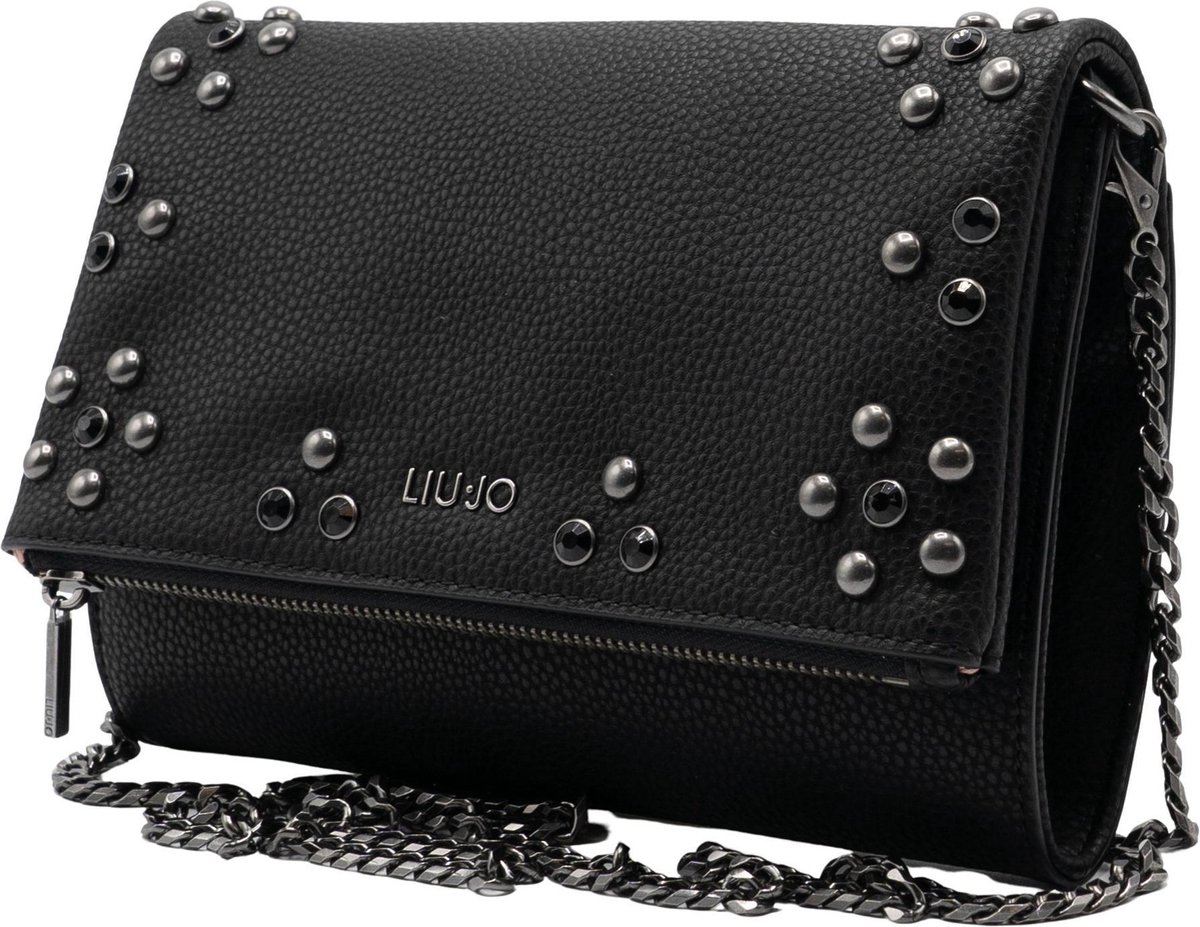 Liu Jo Amata Portfolio Dames Crossbodytas - Zwart