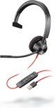 Headphones with Microphone Poly 214017-01 Red Black