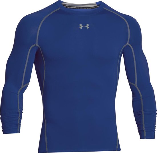 Under Armour HG Armour L/S Fitness Shirt Heren - Maat XL