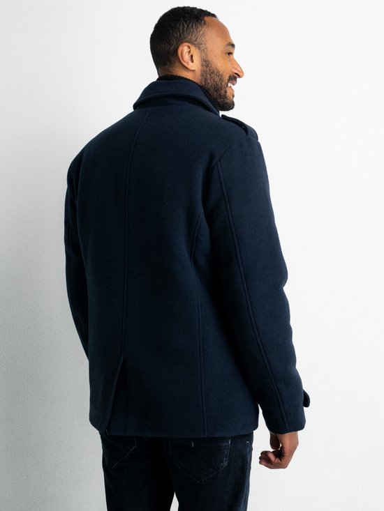 Petrol Industries  Maat XXXL - Heren Klassieke Jas - Blauw