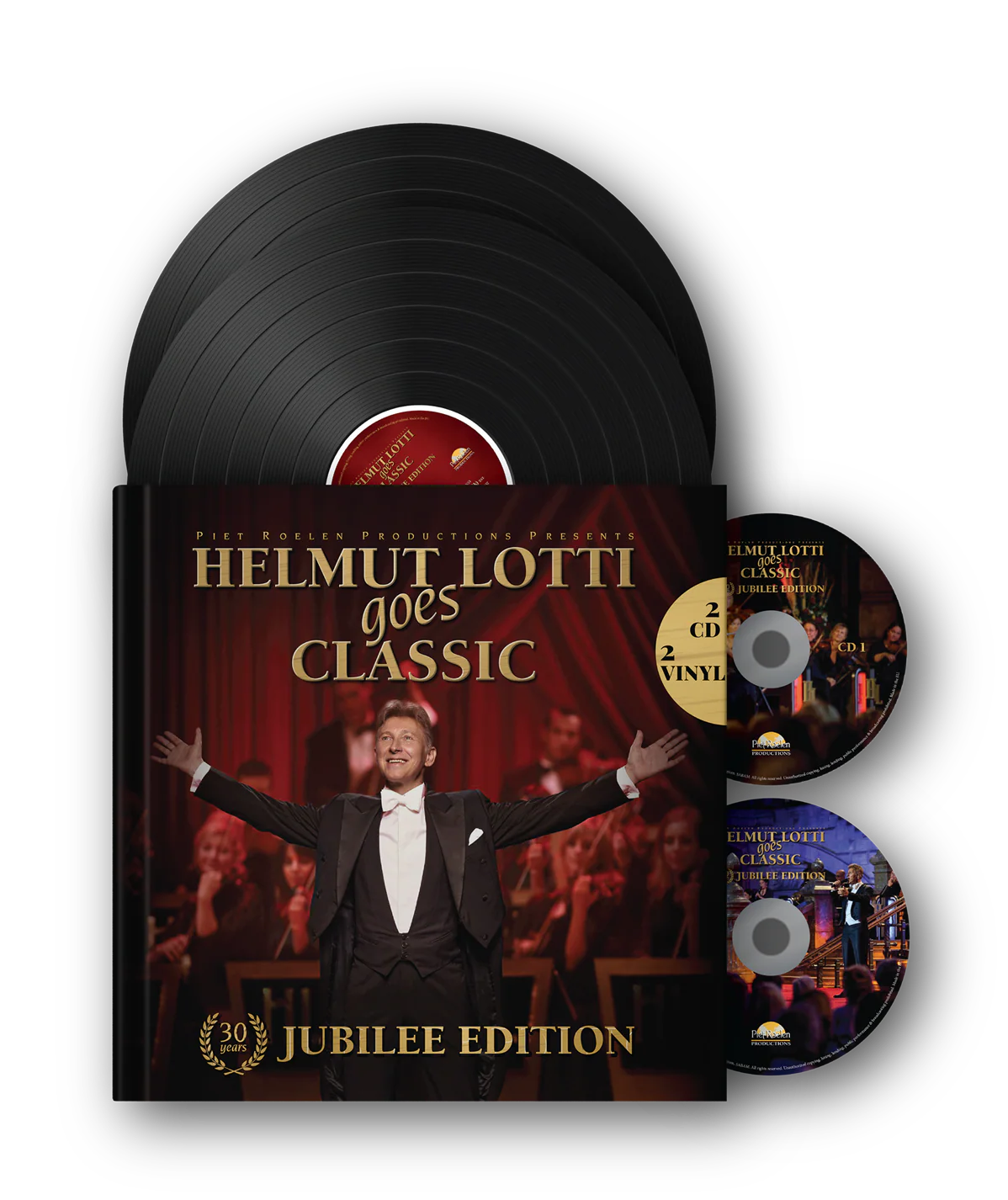 Helmut Lotti - Helmut Lotti Goes Classic: 30 Years Jubilee Editition (2 LP | 2 CD) (Deluxe Edition)