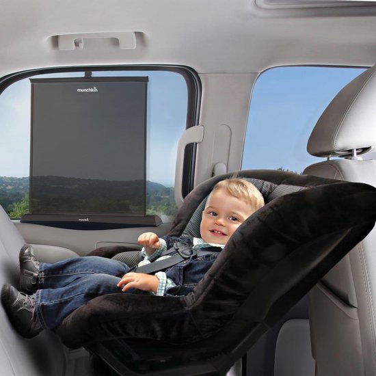 Munchkin Smart Shade Autozonnescherm - Zwart