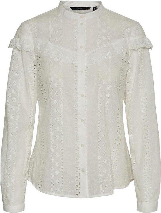 Vero Moda - Maat S - VMNORA L/S SHIRT NOOS Dames Blouse