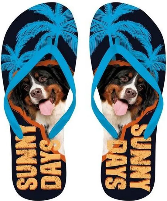 Slipper Flip Flop - maat 40-42- Berner Sennen