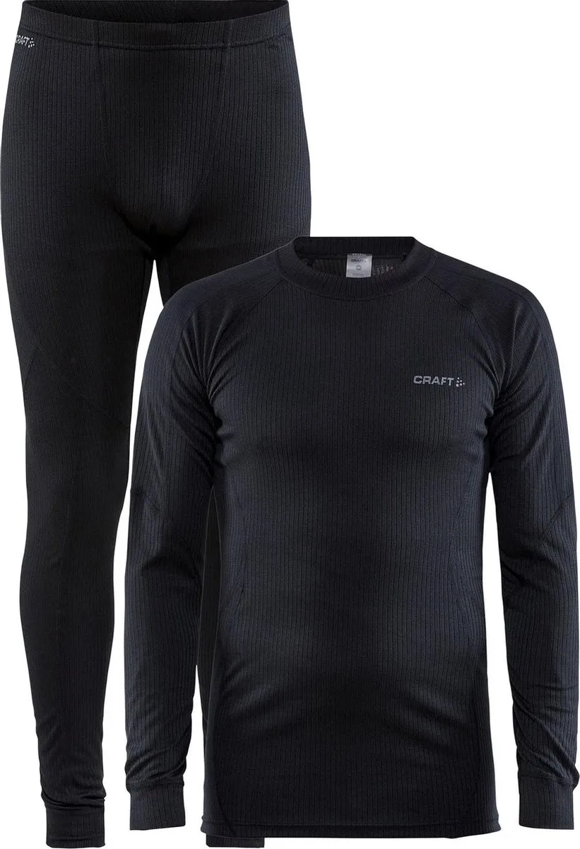 Craft - Maat XL - Core Dry Baselayer Thermoset Heren - Zwart