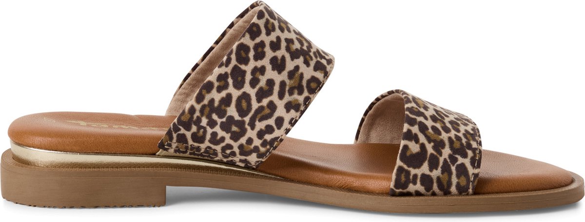 Tamaris - maat 39 - Core Dames Muiltjes - LEOPARD