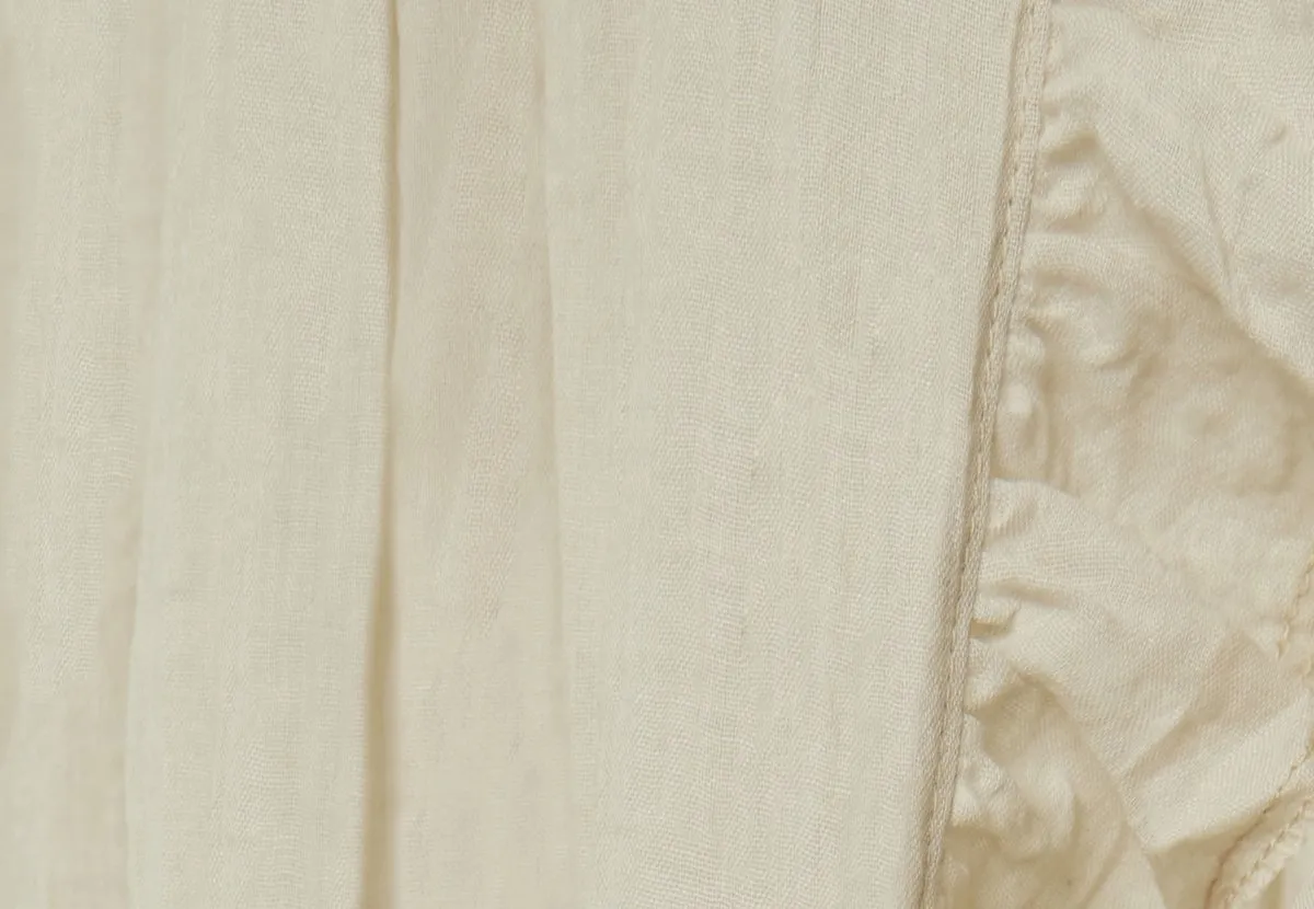 Jollein Baby Klamboe Vintage Ruffle 245cm - Nougat