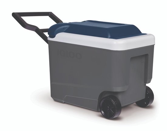 Igloo Maxcold 40 Roller - Middelgrote koelbox op wielen - 38 Liter – Grijs