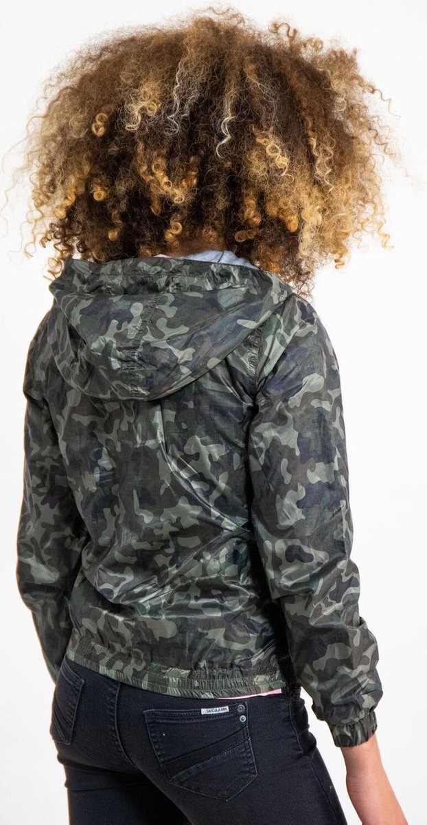 Garcia - Maat 128/134 - Meisjes Zomerjas - green leaves