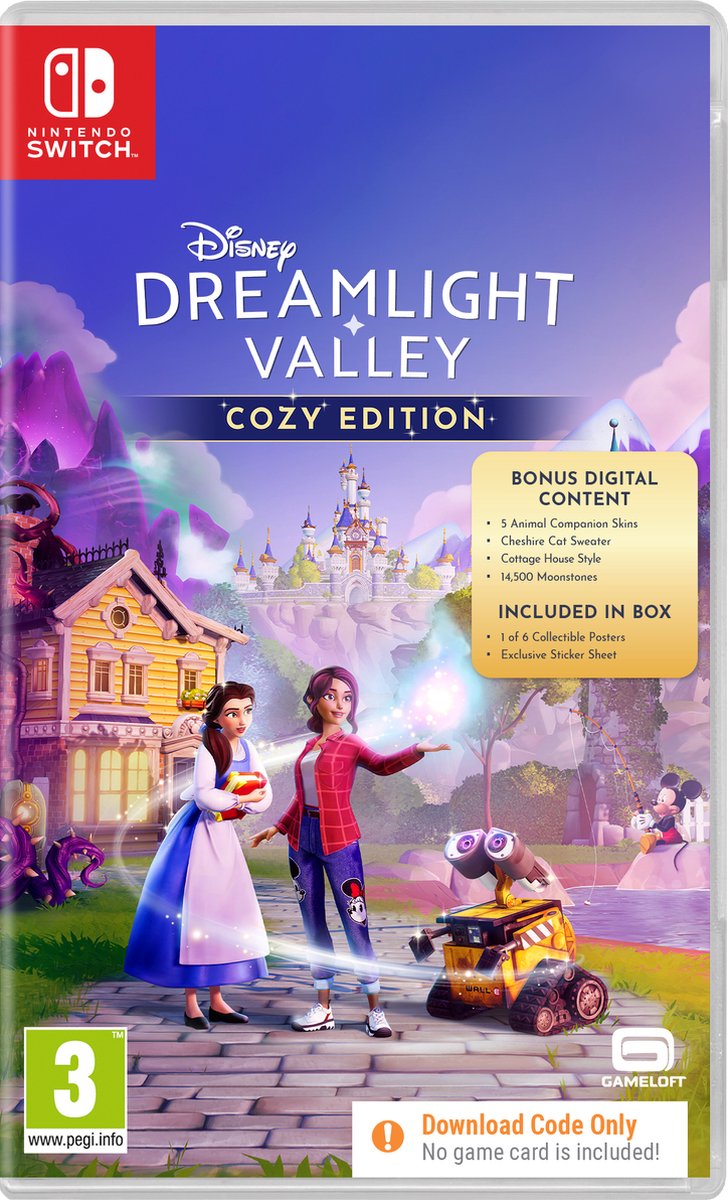 Disney Dreamlight Valley Cozy Edition - Switch (Code in a Box)