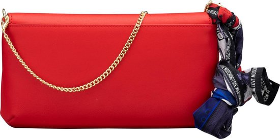 Love Moschino Lettering S Dames Crossbodytas - Rood