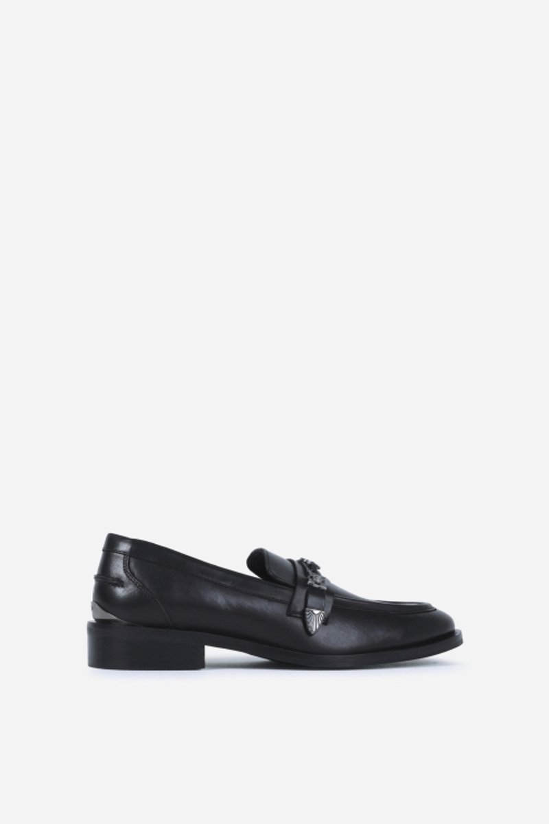 BRONX - maat 38 - next-wagon loafer zwart