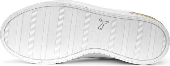 PUMA  - Maat 37.5 -Jada Animal Jr Dames Sneakers - White/Granola/Black/Gold