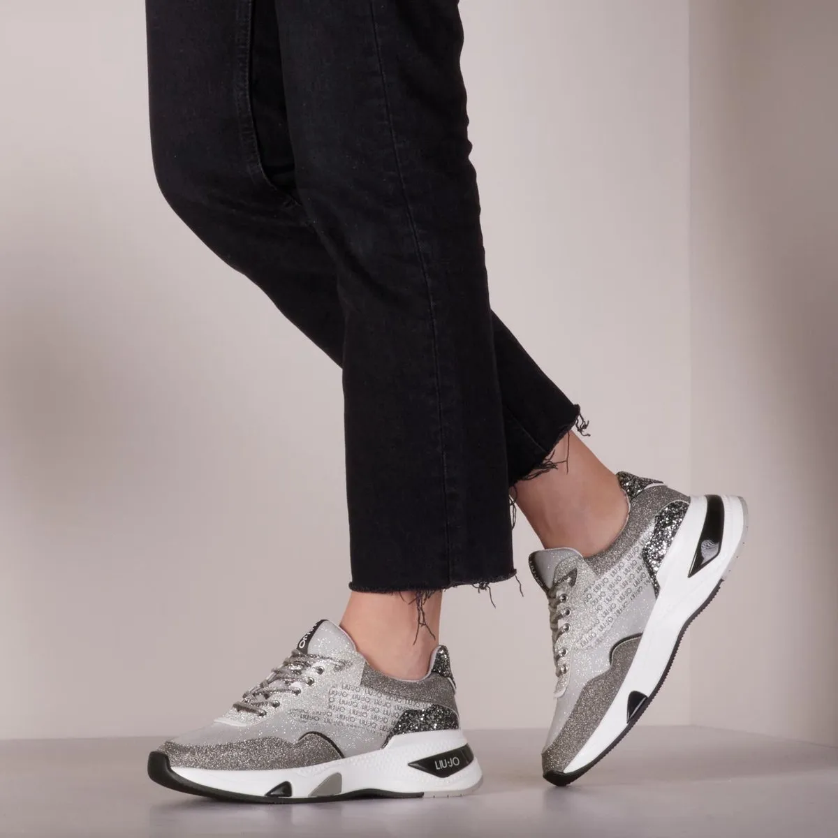Liu Jo Hoa 10 Dames Sneakers - 39 - Grijs