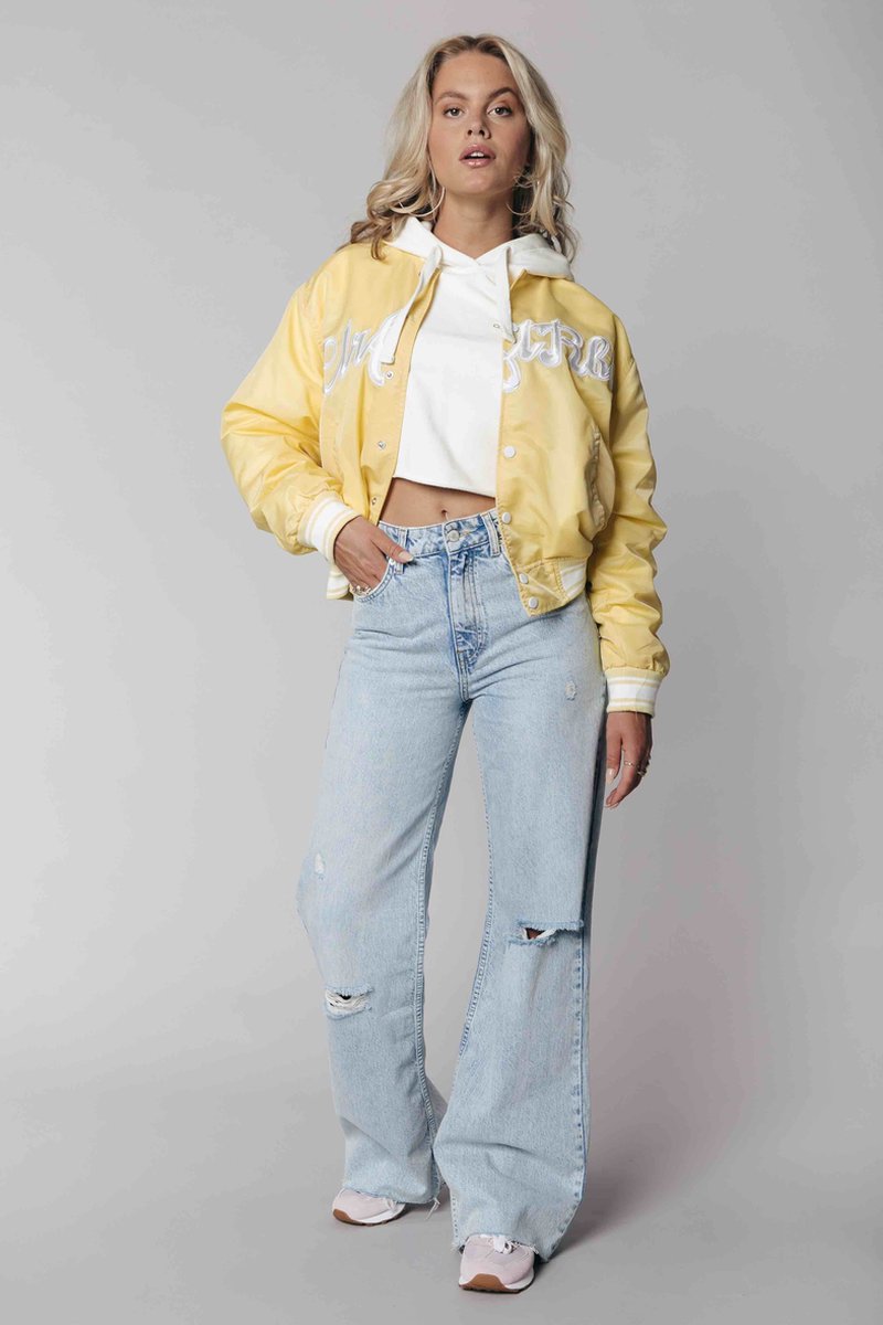 Colourful Rebel  - XS -  Felicia Satin Bomber Jas