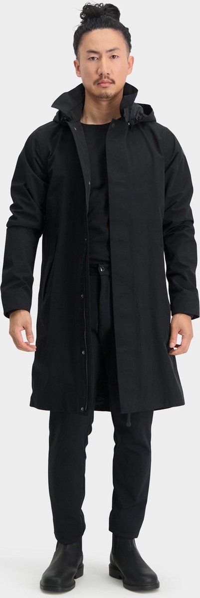 AGU Maat M Mac Regenjas Urban Outdoor Heren - Zwart