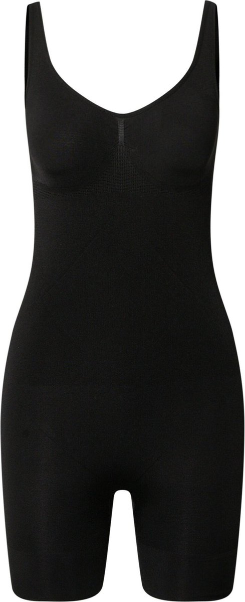 shapewear, bodysuit, black, sleek, one-piece