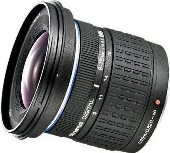 Olympus Zuiko Digital 9-18mm f/4.0-5.6 objectief
