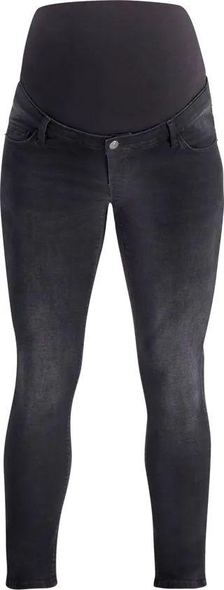 Esprit Broek - Black Darkwash - Maat 36 - Zwangerschapsbroek