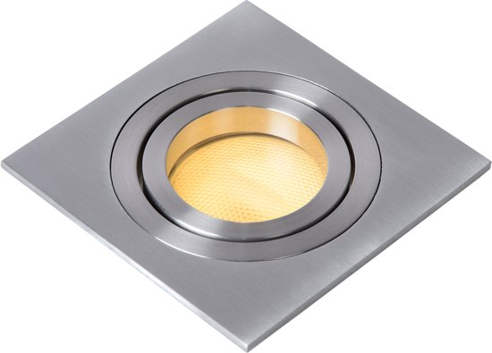 Lucide TUBE - Inbouwspot - GU10 - Mat chroom