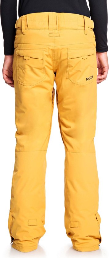 Roxy Backyard Dames Skibroek - Spruce Yellow - Maat XS