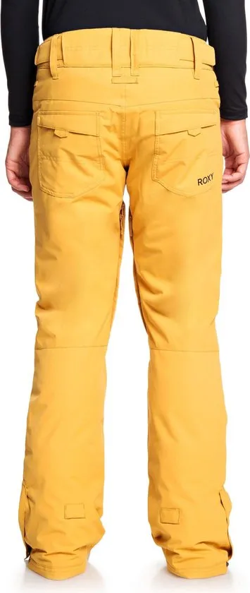 Roxy Backyard Dames Skibroek - Spruce Yellow - Maat XS