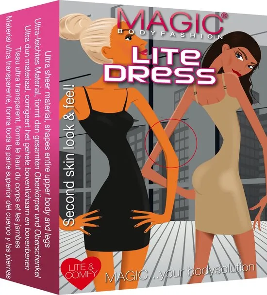 MAGIC Bodyfashion Lite Dress - Latte - Maat S
