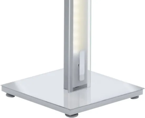EGLO Lepora - Vloerlamp - LED - Chroom