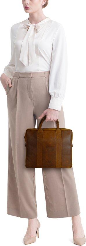 DSTRCT Limited Laptoptas - 14 inch - Cognac