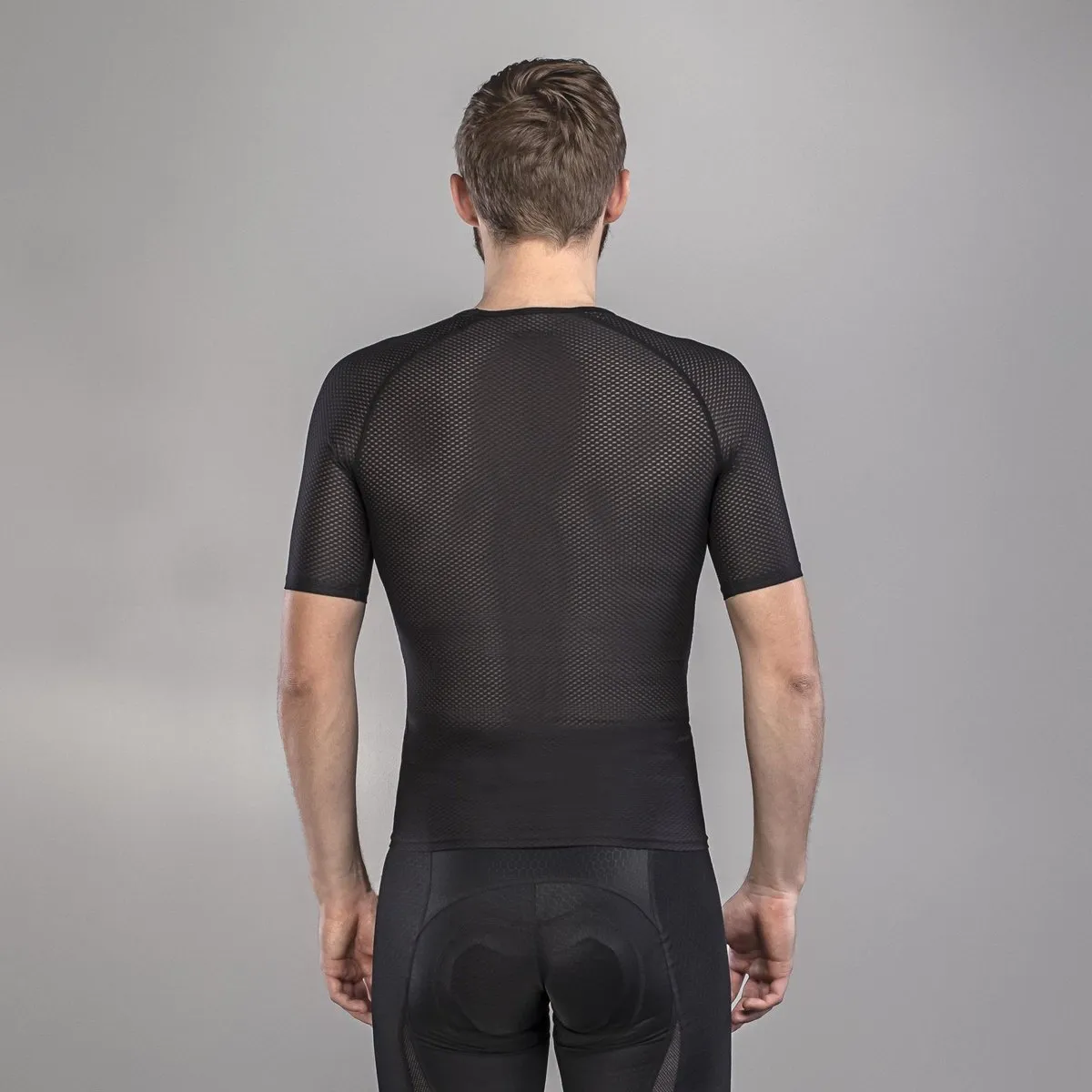 GripGrab - Ultralight Mesh Short Sleeve Base Layer - XXL - Zwart - Unisex