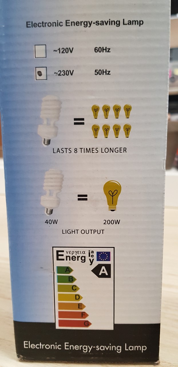 Elektronische spaarlamp